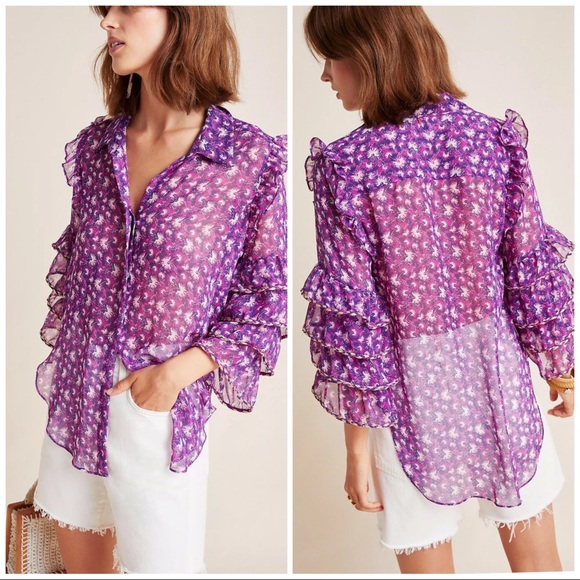 Misa Los Angeles Tops - NWT Anthropologie MISA Los Angeles Katie Blouse S